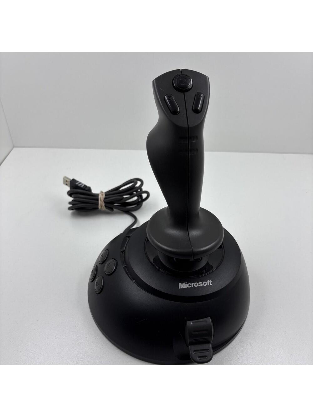 Microsoft SIDEWINDER JOYSTICK X05-92626 Computer PC USB Tested Working